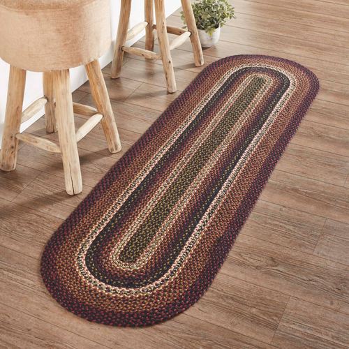 Beckham Oval Rug Runner Multi Warm 1'10"" x 6' Oval, 1'10"" x 6' Oval, Multi Warm