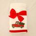 Disney Bath | Nwot Adorable 2-Pack Of Disney Brand Mickey Mouse Holiday Hand Towels | Color: Red/White | Size: 2-Pack, 16 X 28 Each