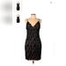 Zara Dresses | Express Dress Black Woman | Color: Black/Cream | Size: L