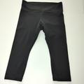 Athleta Pants & Jumpsuits | Athleta Woman's High Rise Capri Leggings Black Size L Pre-Owned | Color: Black | Size: L