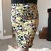 Lularoe Skirts | For 35! Lularoe Cassie Pencil Skirt Disney Minnie Mouse | Color: Yellow | Size: L