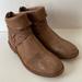 Free People Shoes | Free People Women’s Alamosa Brown Leather Ankle Boots Eu 37 Us 7 | Color: Brown | Size: 7