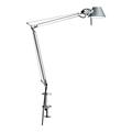 Artemide Tolomeo Midi LED 9.6W 3000K Mp-Mv W/Clamp Metal in Gray | 39.38 H x 7.31 W x 7.31 D in | Wayfair TOL0084