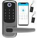 Tonchean Touchscreen Smart Door Lock w/ Electronic Deadbolt | 7 H x 2 W x 2.6 D in | Wayfair TCA-G9A-22-0623