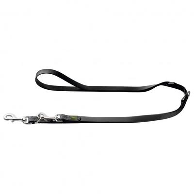 Hunter - Adjustable Leash Convenience - Hundeleine Gr Länge max. 200 cm - Breite 1,5 cm schwarz Image