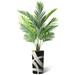 SIGNLEADER Artificial Plant In Planter, Fake Areca Tropical Palm Plant Home Decoration (Plant Pot Plus Plant) Silk/Polyester/Plastic | Wayfair