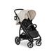Hauck Rapid 4D Pushchair, Beige - All-round Stroller, Compact & One Hand Folding, Large Wheels, with Raincover
