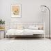 Canora Grey Fricis Twin Steel Daybed Metal in White | 42.4 H x 40.87 W x 78.23 D in | Wayfair 4073D4F07D33489B85471E2ACE86124C