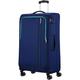 American Tourister Sea Seeker - Spinner XL Suitcase, 80 cm, 92.5 L, Blue (Combat Navy), XL (80 cm - 92.5 L)