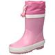 Playshoes Jungen Unisex Kinder Gummistiefel Zugband Regenstiefel, rosa, 23 EU