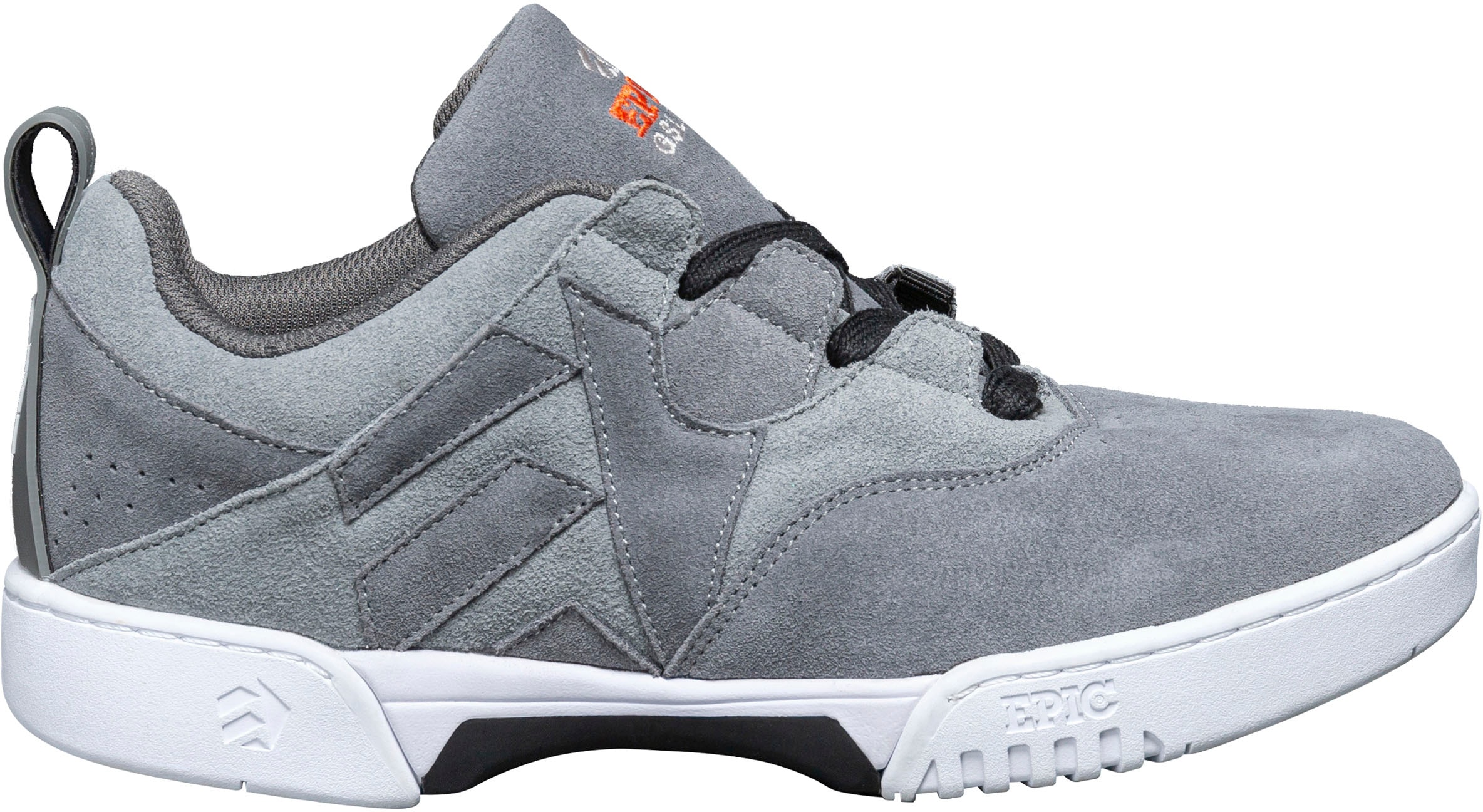 Gleitschuh EPIC GRINDSHOES "Hype/Dash" Gr. 39, schwarz-weiß (grau, weiß, schwarz), Inlineskates_Rollschuhe, 39 (bis ), Leder Image