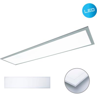 NÄVE LED Panel "Nicola", weiß, B:29,50cm H:6,00cm L:119,50cm, Lampen, weiß, Lichtfarbe neutralweiß, Länge 119,5cm, 240 LED, inkl. Treiber Image