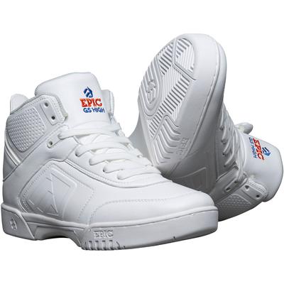 Gleitschuh EPIC GRINDSHOES "Red Lava/Clean White" Gr. 44, weiß, Inlineskates_Rollschuhe_Schlittschuhe, 44, Nylon, Leder Image