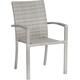 Gartensessel BEST "Samoa" Sessel Gr. B/H/T: 57 cm x 88 cm x 63 cm, grau (warm, grey) Gartensessel