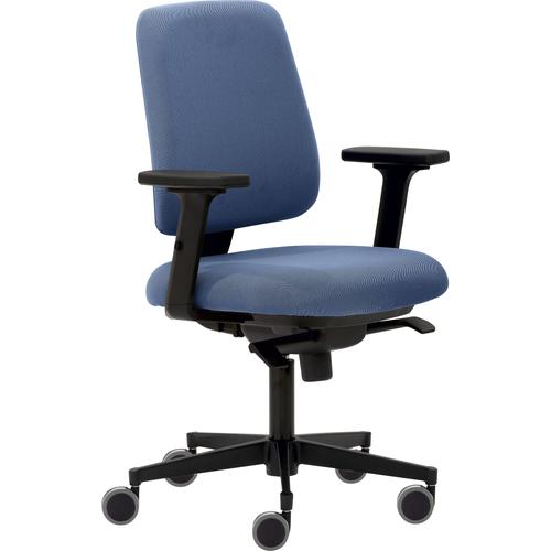 "Drehstuhl MAYER SITZMÖBEL ""2294"" Stühle Gr. B/H/T: 65 cm x 97 cm x 59 cm, blau (blau, schwarz) Bürodrehstuhl Drehstühle"