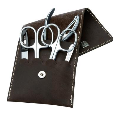 ERBE Maniküre Set Taschen-Etui Serie "Mountain Bear", braun, 5-tlg. Image
