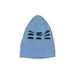 Beanie Hat: Blue Color Block Accessories - Women's Size 8