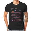 T-shirt Matkey Kong Game pour Homme 100% Coton Haut Score Personnalisé Drôle Y-6XL