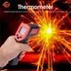 Therye.com infrarouge C/F pyromètre sans contact point laser IR HWfemale compteur de température