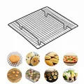 Grille antiadhésive en acier inoxydable plateau de refroidissement support pour gâteaux four