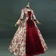 Robe médiévale européenne pour femme reine Victoria princesse fête de mariage robe formelle