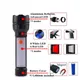 Mingray – lanterne de camping Rechargeable USB 3W avec aimant rouge lumière d'urgence détection