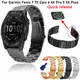 Bracelet en métal pour Garmin Fenix remplacement de sangles de montre intelligente 7S 7 7X