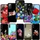 Coque de téléphone souple avec fleur de pivoine rose rouge coque pour Realme C2 C3 C12 C25 C15 C21Y