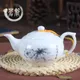 Théière en porcelaine bleue et blanche service à thé Kungfu grand pot ménage fleur filtrante