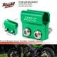 Support de tuyau de frein avant pour moto collier de guidage vert KAWASAKI KX 85 KX 100 KX250F