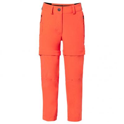 Vaude - Kid's Zip Off Pants Slim Fit - Zip-Off-Hose Gr 134/140 rot Image