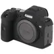 Housse de protection en caoutchouc pour appareil photo Canon R6 R6II en Silicone noir rouge