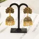 Jhumka-boucles d'oreilles antiques pour femmes ethnique indienne style Boho pendentifs en forme