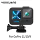 Coque de protection noire pour GoPro accessoires hero 11 10 9 boîtier de caméscope housse de