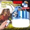 Lanterne à batterie solaire aste USB lampe de camping ampoule LED avec télécommande lumière de