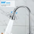 Universal 3Mode Kitchen Faucet Adapter Aerator Shower Head Pressure Home Water Saving Bubbler Splash