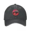 Casquette de baseball en denim délavé avec logo Thundercats chapeau Snapback unisexe Cheetara