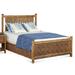 Braxton Culler Summer Retreat Standard Bed Wicker/Rattan in Blue | 60 H x 88 D in | Wayfair 818-221/NAVY