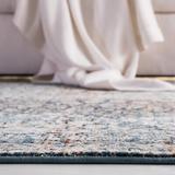 Blue 72 W in Area Rug - Lauren Ralph Lauren Ralph Lauren Fleur Power Loomed, Polyester Pile, Ivory/Area Rug Polyester | Wayfair LRL1355A-6