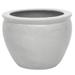 Orren Ellis Jalani Handmade Porcelain Floor Vase in Gray | 10.5 H x 14.5 W x 14.5 D in | Wayfair DFC556185BB145DFBAA9AFDDCC110279