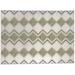 Green/Cream 0.08" x 72" L X 48" W Kitchen Mat - East Urban Home Hintz Kitchen Mat 72.0 x 48.0 x 0.08 D, Polyester | 0.08" H X 72" L X 48" W | Wayfair