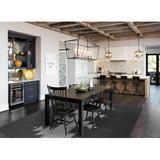 Black 0.08" x 72" L X 48" W Kitchen Mat - East Urban Home Chariklia Futrell Kitchen Mat 72.0 x 48.0 x 0.08 D, | 0.08" H X 72" L X 48" W | Wayfair