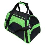 Tucker Murphy Pet™ Pet Dog Cat Carrier Travel Tote Bag Comfort Case Soft Sided Airline Approved Polyester in Green | Wayfair