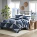 Woolrich Olsen Standard 100% Cotton Lodge Style 3 Piece Quilt Set Cotton Percale in Blue | King/Cal King Quilt + 2 King Shams | Wayfair WR13-3472