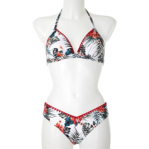 OLYMPIA Damen Bikini Bikini, Größe 42B in weiß