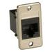 Black Box Panel-mount Coupler - Unshielded Rj45 8-wire Black Gsa Taa (FMT1081)