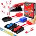 Brier Cool Duel Racer and Rocket 2 in 1 - Rocket Launcher And Toy Car with Ramp Sticker and Finish Line For Kids Aged 5+ Ideal for Long Time Outdoor & Indoor Fun Play