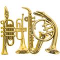 Model Mini Instrument Saxophone Musical Miniature Trumpet 3D Toy Kids Instruments Trombone Toys House Ornament Clarinet