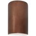 Ambiance 12 1/2"H Copper Closed LED ADA Outdoor Wall Sconce