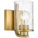 Beckett by Z-Lite Olde Brass 1 Light Wall Sconce